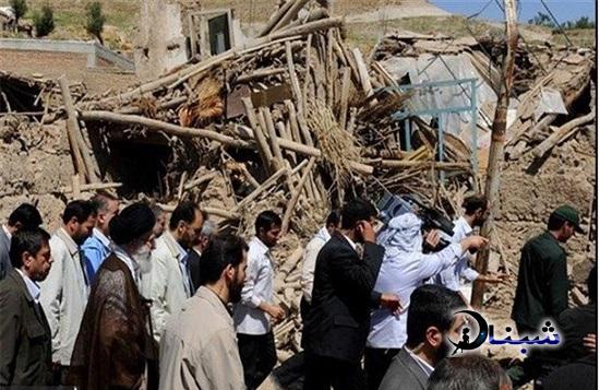 رهبر انقلاب در بین زلزله زدگان کرمانشاه