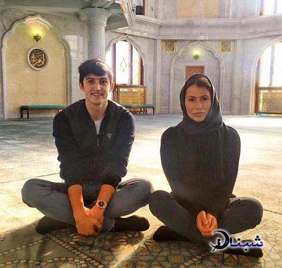 سردار آزمون و ماریا کوماندنایا مجری جام جهانی روسیه +تصاویر