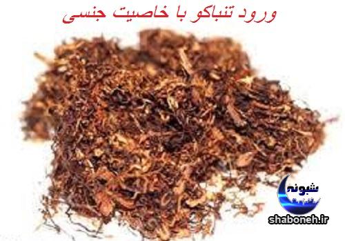 تنباکوی جنسی و هشدار برای مصرف تنباکوی جنسی