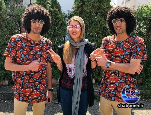 مجتبی و مصطفی بلال حبشی + تصاویر خانوادگی