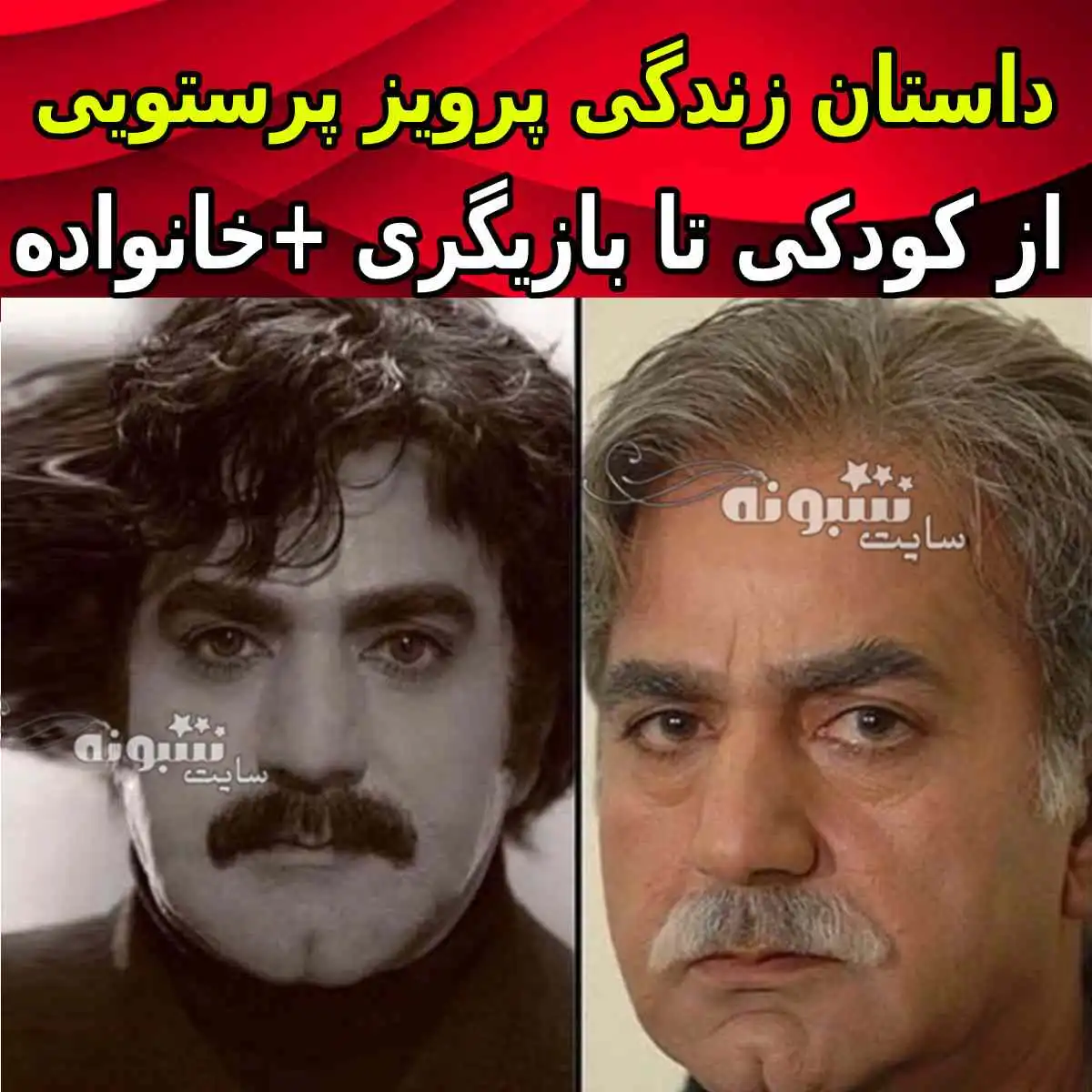 بیوگرافی و عکس پرویز پرستویی بازیگر عکس جوانی و قدیمی