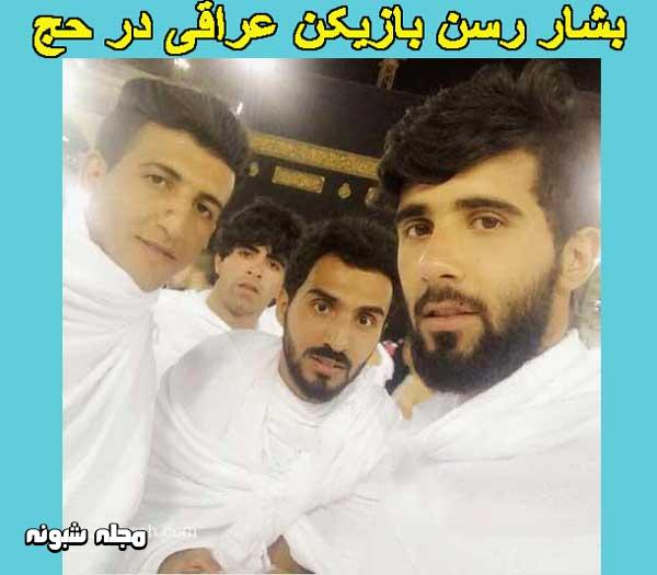 عکس دیده نشده بشار رسن بیوگرافی بشار رسن و همسرش