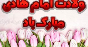 تبریک ولادت امام علی نقی و امام هادی | پیامک و عکس تبریک ولادت امام هادی