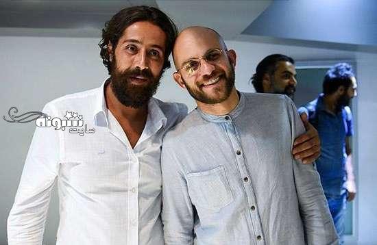 عکس آرش آصفی و بابک حمیدی