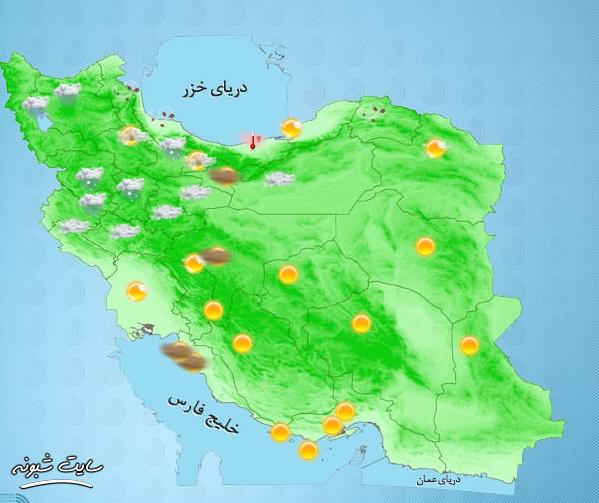 تعطیلی مدارس سه شنبه 10 دی 98 + آلودگی هوا اسامی شهرها