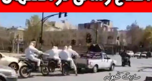 شیوه عجیب اعلام خطر شیوع ویروس کرونا در اصفهان + فیلم