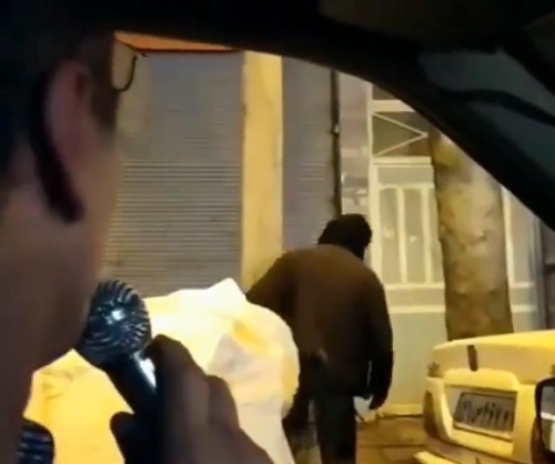 فیلم ماشین اعلام هشدار کرونا در خرم آباد