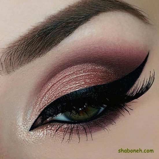 خط چشم دخترانه اینستاگرام