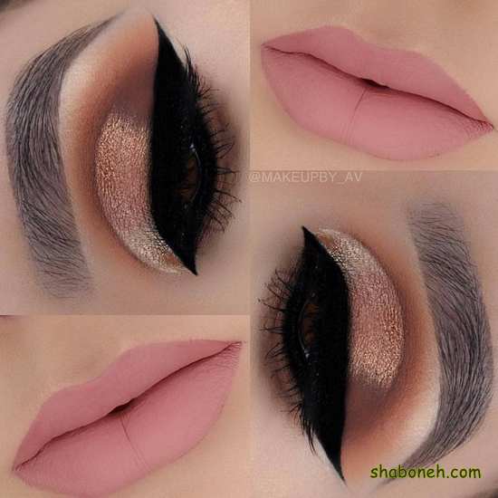 عکس از خط چشم گربه ای
