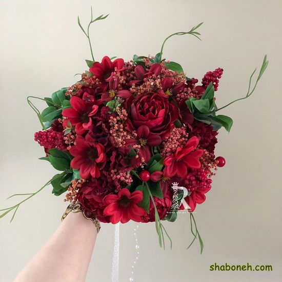 دسته گل عروس بهار اروپایی