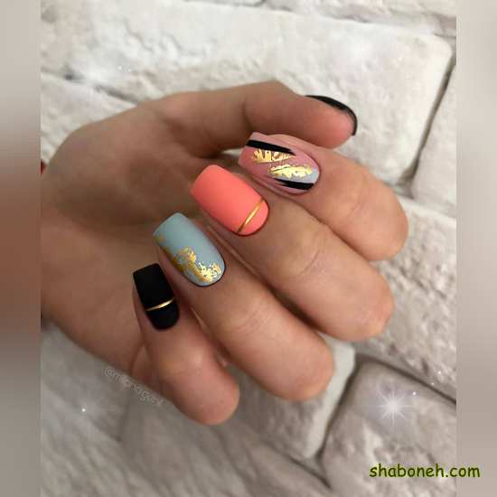 جدیدترین طراحی ناخن در اینستاگرام