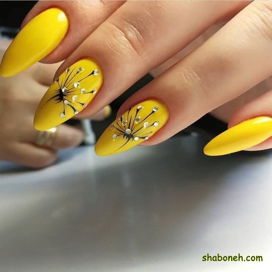 مدل طراحی ناخن زیبا جدید