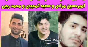 بیوگرافی امیرحسین مرادی و سعید تمجیدی و محمد رجبی +ماجرای حکم اعدام