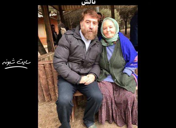 عکس مینا جعفرزاده بازیگر و علی انصاریان