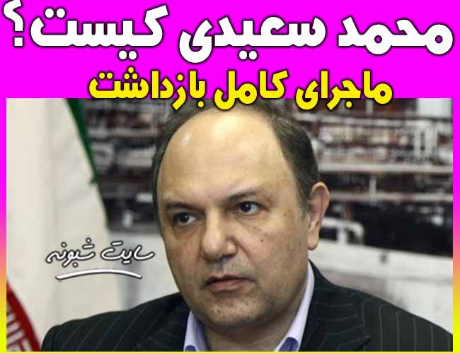 محمد سعیدی کیست؟ علت بازداشت محمد سعیدی مدیر سابق کشتیرانی 