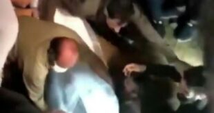 (فیلم) مراسم خاکسپاری نوید افکاری شبانه در شیراز