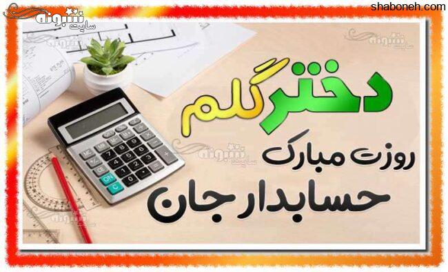 متن و عکس نوشته تبریک روز حسابدار به دخترم و عزیزم + پیامک