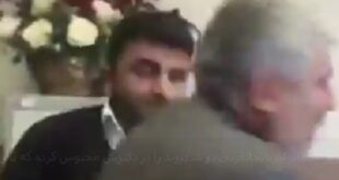 سیلی زدن فرماندار شهر نقده به صورت دو شهروند (فیلم)