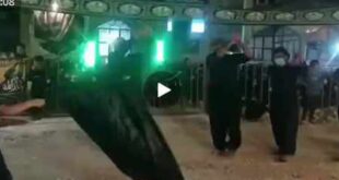 فیلم لحظه مرگ نوحه خوان ایلامی (ابراهیم مرادی مداح روستای فاطمیه ایلام)
