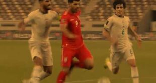 فیلم گل مهدی طارمی به عراق مقدماتی جام جهانی 2022 (16 شهریور 1400)