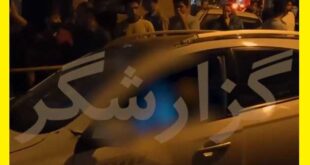 حمله مسلحانه و رگبار بستن به دو جوان نظام آباد تهران سوار بر شاسی بلند