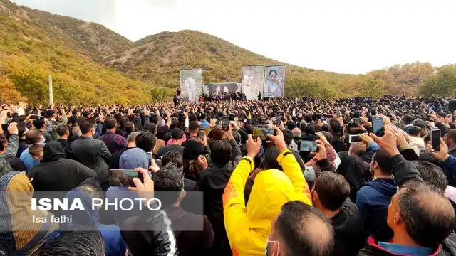 مراسم تشییع جنازه سجاد رزمجویی خواننده (فیلم کامل)