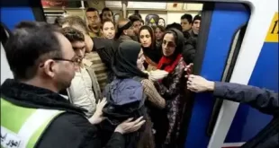 زن در مترو شوش تهران برهنه شد که بود؟ +فیلم و جزئیات