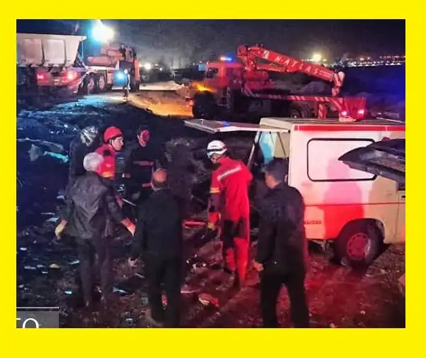 فیلم حادثه تصادف اتوبوس دهدشت تهران +اسامی فوتی ها