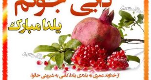 متن و پیام تبریک شب یلدا به دایی و زن دایی +کلیپ و عکس استوری