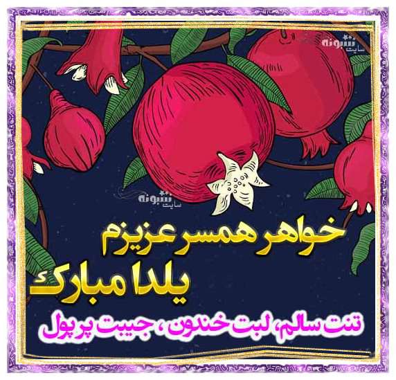 متن و پیام تبریک شب یلدا به خواهر شوهر عزیزم +کلیپ و عکس استوری