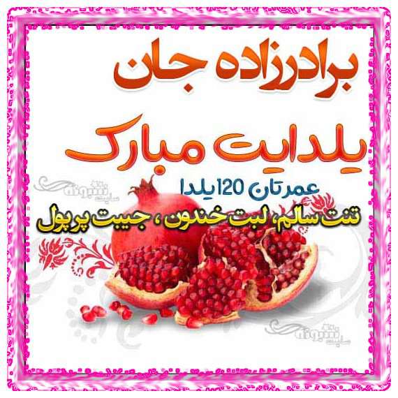 متن و پیام تبریک شب یلدا به برادرزاده و برای برادرزاده ام یلدا مبارک +کلیپ و عکس استوری