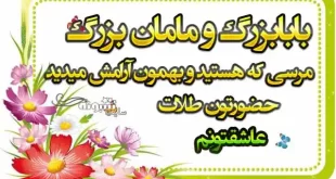 متن و پیام تبریک روز جهانی پدربزرگ و مادربزرگ مبارک +عکس و کلیپ استوری