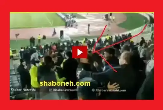 فیلم لحظه سیلی خوردن حمید سجادی وزیر ورزش