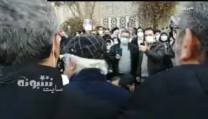 فیلم کامل مراسم خاکسپاری بکتاش آبتین +حواشی