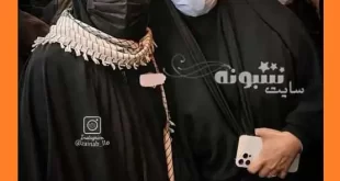 مدل گوشی زینب سلیمانی در سالگرد پدرش در بغداد چیست +عکس