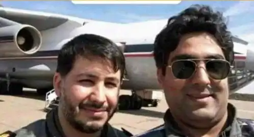 فیلم لحظه سقوط هواپیمای جنگی F5 در تبریز روی مدرسه شهادت شهید صادق فلاحی و حنیف زاده