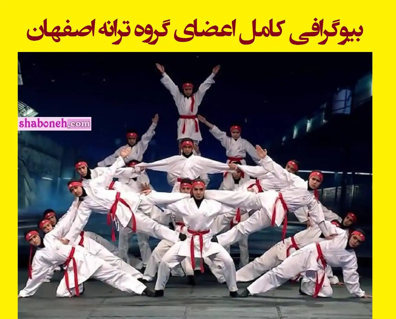 بیوگرافی اعضای گروه ترانه دختران تکواندوکار اصفهان (عصر جدید 3) +اینستاگرام 