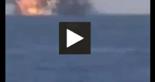 فیلم کامل غرق شدن ناو مسکوا روسیه و رزم ناو مسکوا