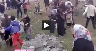 فیلم کامل درگیری در شهرستان آق قلا + جزئیات و علت درگیری