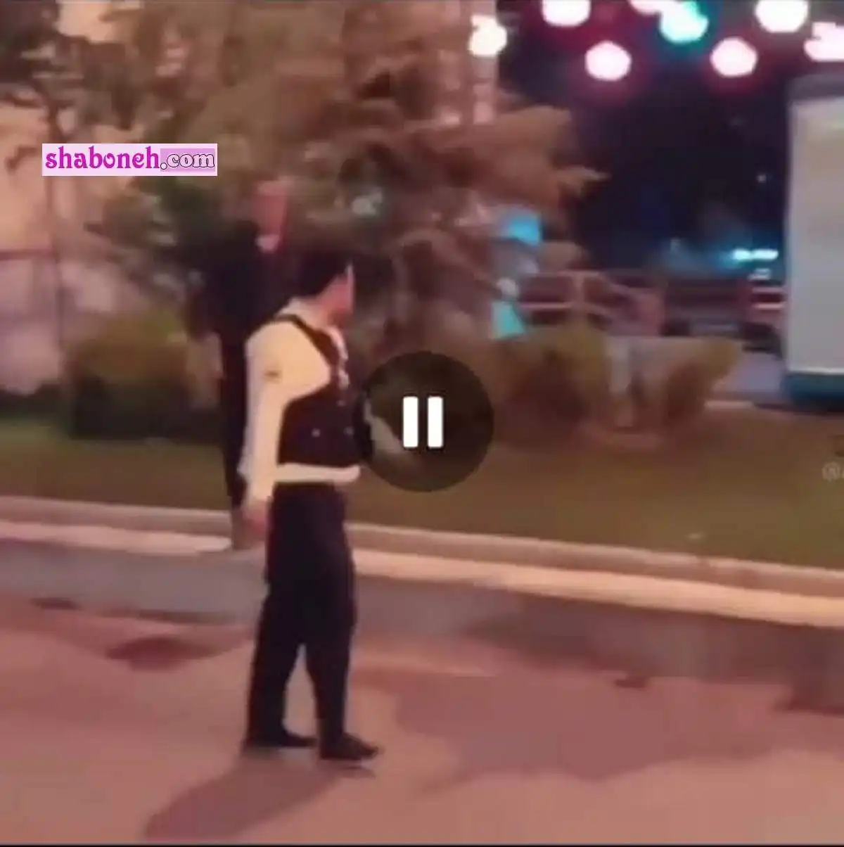 ماجرای فیلم شلیک مامور پلیس انتظامی مشهد به پای مرد هتاک و فحاش