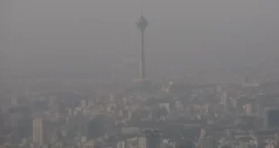میزان شاخص آلودگی هوای تهران امروز شنبه 20 فروردین 1401