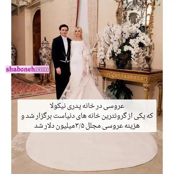 فیلم و عکس کامل مراسم عروسی بروکلین بکهام و همسرش نیکولا پلتز +حواشی