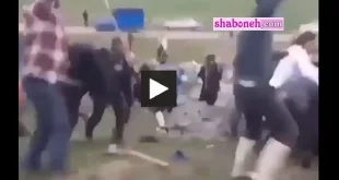 فیلم کامل درگیری شهرک المهدی ازنا لرستان + دلیل درگیری