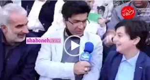 فیلم / فرزند وزیر آموزش و پرورش گیر داد مدارس حضوری شود