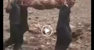 فیلم و ماجرای سیل الیگودرز بخش زلقی و فوت اعضای خانواده اش