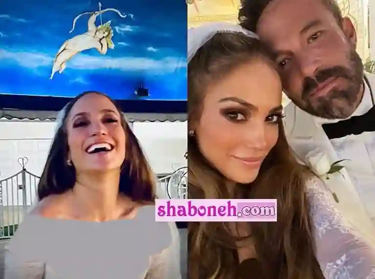 فیلم کامل مراسم ازدواج جنیفر لوپز و بن افلک +تصاویر و عکس های کامل