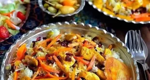 طرز تهیه هویج پلو