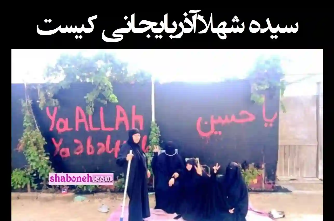 سیده شهلا آذربایجانی کیست بیوگرافی و ماجرای دیوار نویسی ها