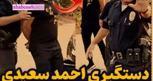 فیلم کامل و ماجرای دستگیری احمد سعیدی در آمریکا توسط پلیس