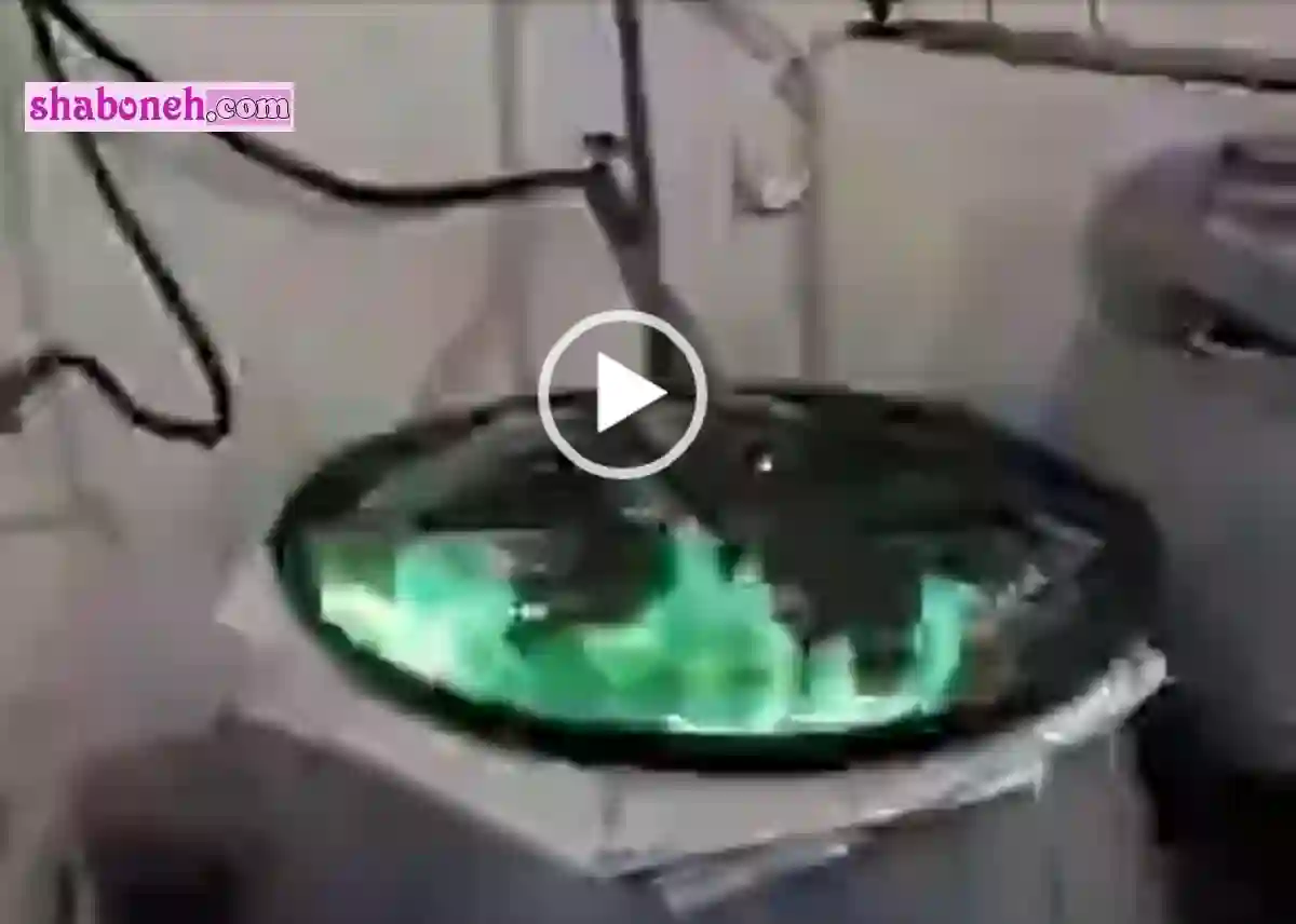 فیلم کامل / اکسید مس به رنگ سبز میسوزه معجزه امام حسین در عاشورا 